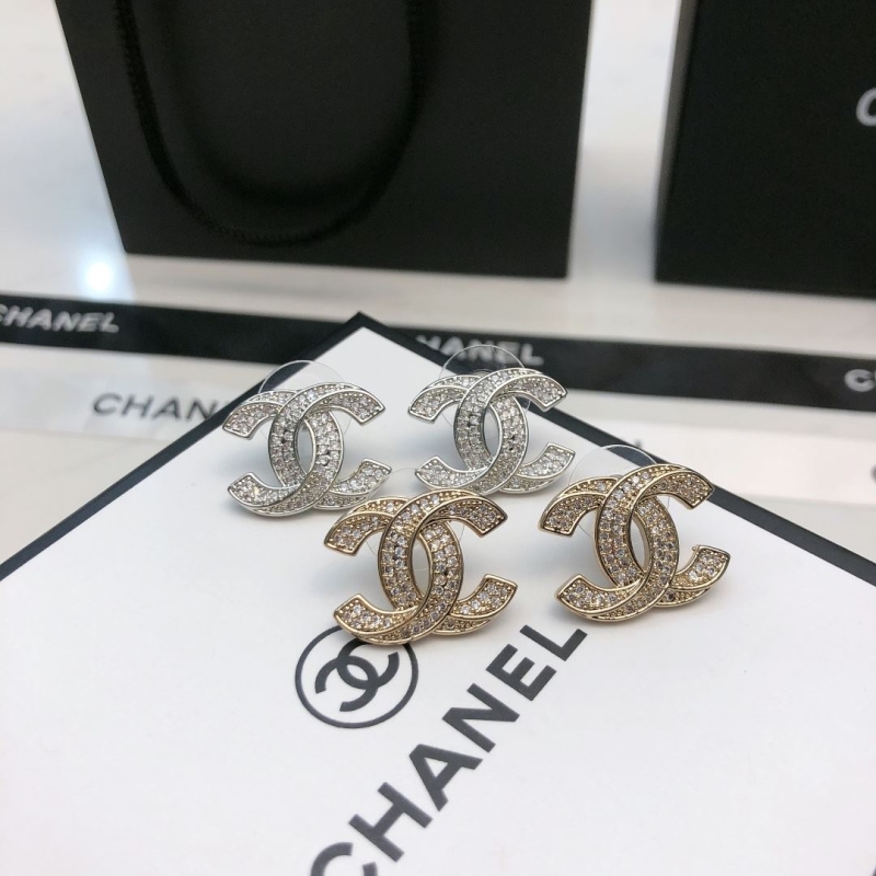 Ch*el earrings